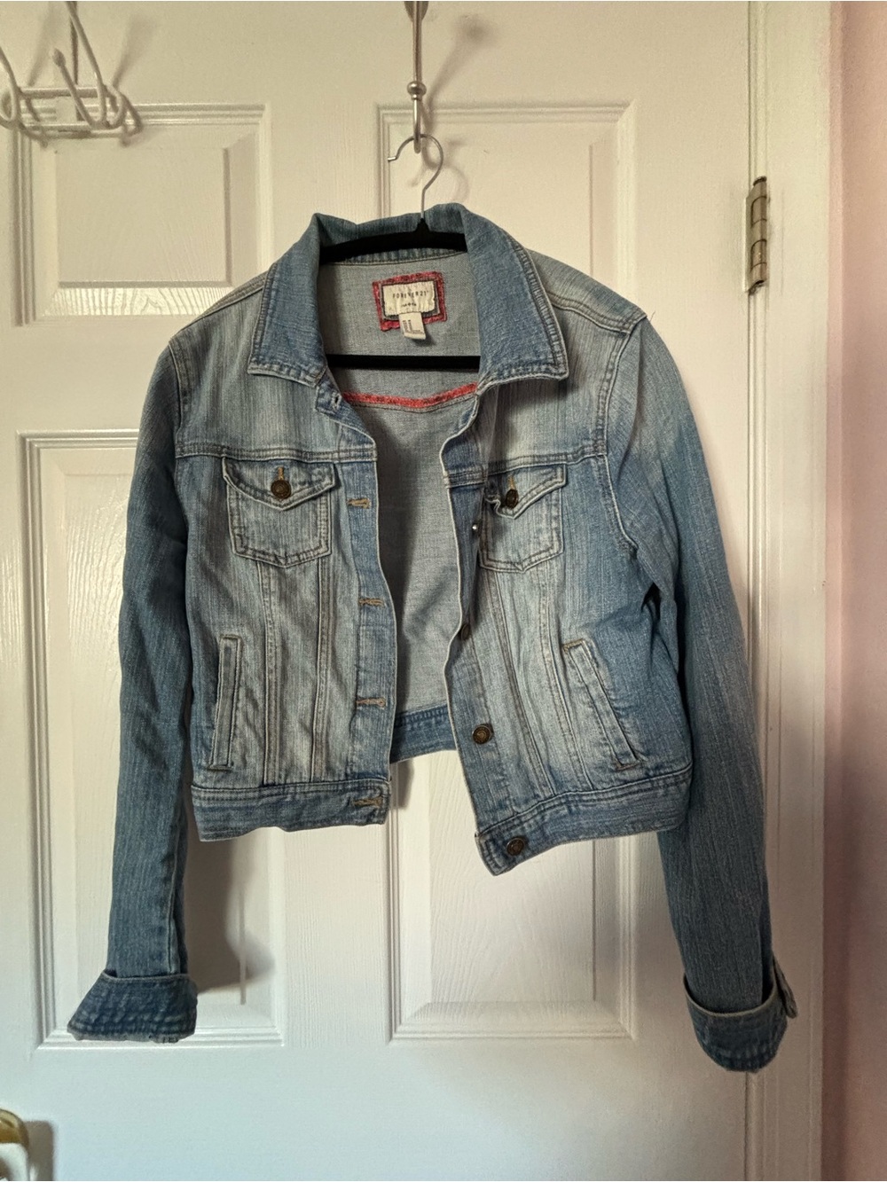 Forever 21 Light Blue Denim Jean Jacket